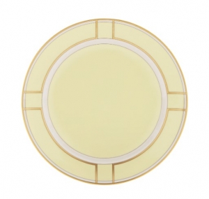Ginori Diva Giallo Dessert Plate - 7.8"